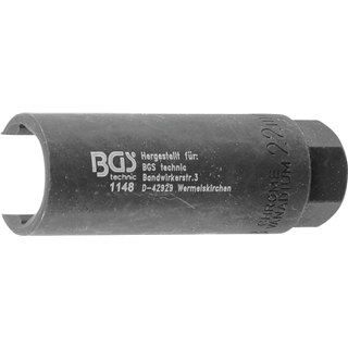 Lambda sensor socket 3/8", 22 mm x 90 BGS TECHNIC
