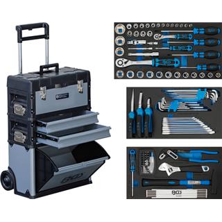 Mobile assembly trolley with 111 tools BGS TECHNIC