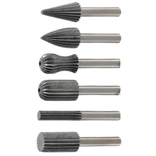 Milling cutter set for processing softermaterials BGS TECHNIC
