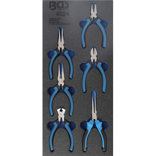 6-piece precision pliers set BGS TECHNIC