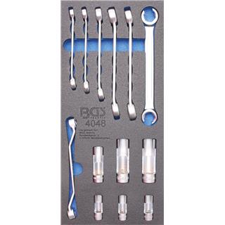 1/3 Set of open end spanners set and 3/8special sockets_x005F BG4049_x005F1/3), 29-piece BGS TECHNIC