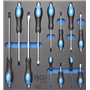 Tool trolley with 129-piece tool set BGS TECHNIC