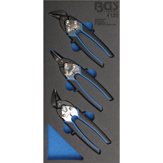 3-piece set of cutting pliers BGS TECHNIC