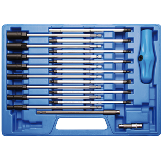 19-piece set of Torx screwdrivers with T-handle BGS TECHNIC