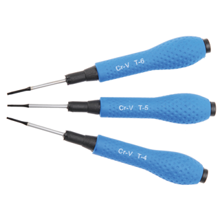 Set of precision screwdrivers T-Star T4/ T5 / T6 BGS TECHNIC