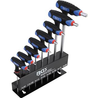 8-piece set of hex wrenches 2-10 mm BG8484 BGS Technic BGS TECHNIC