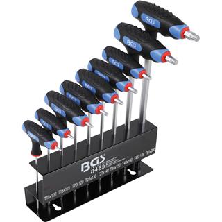9-piece set of Torx wrenches T10 - T50 BGS TECHNIC