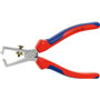 Chrome-plated insulation stripper 11 02160 KNIPEX