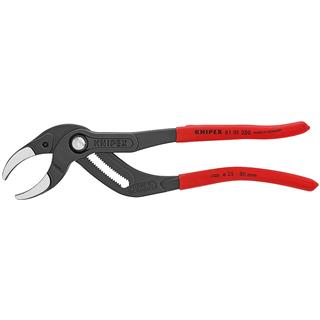 Pipe gripping pliers with serrated jaws81 01 250 KNIPEX
