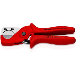Pipe cutter for plastic composite pipes KNIPEX