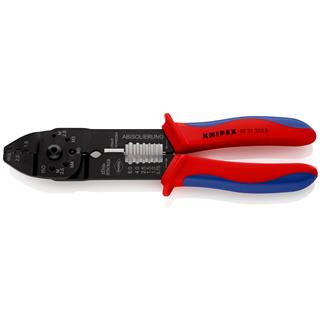 Crimping pliers for wire ferrules 97 21215B KNIPEX