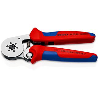 Crimping pliers for wire ferrules 97 5514 KNIPEX