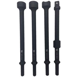 4-piece adapters for vibration hammer, extra long WELZH