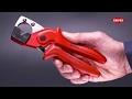 Pipe cutter for multilayer and pneumatichoses 90 10 185 KNIPEX Pipe cutter for multilayer and pneumatichoses 90 10 185 KNIPEX