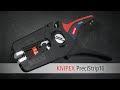 Automatic insulation stripper PreciStrip16 12 52 195 KNIPEX Automatic insulation stripper PreciStrip16 12 52 195 KNIPEX